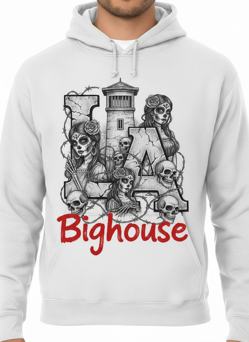 “LA Barrio Ghosts” Bighouse Hoodie