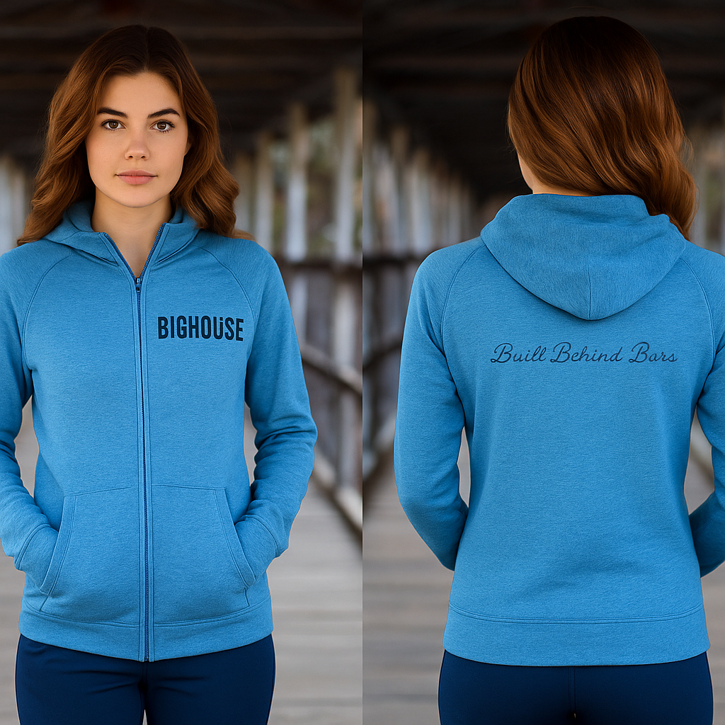 Built Behind Bars Zip Hoodie