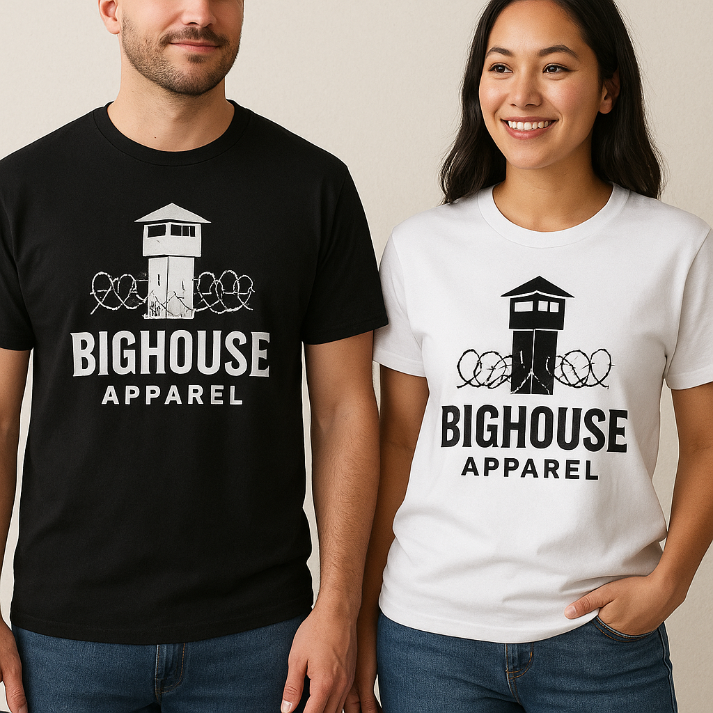 Bighouse Tower Tee – Classic Logo Edition