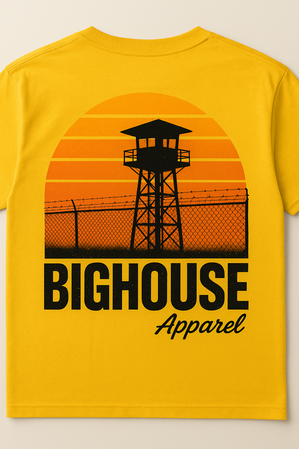 Bighouse “Sunset Tower” Tee — Gold