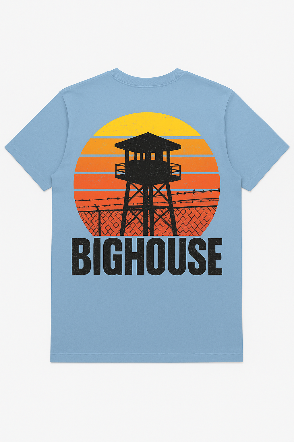 Bighouse “Sunset Tower” Tee — Light Blue