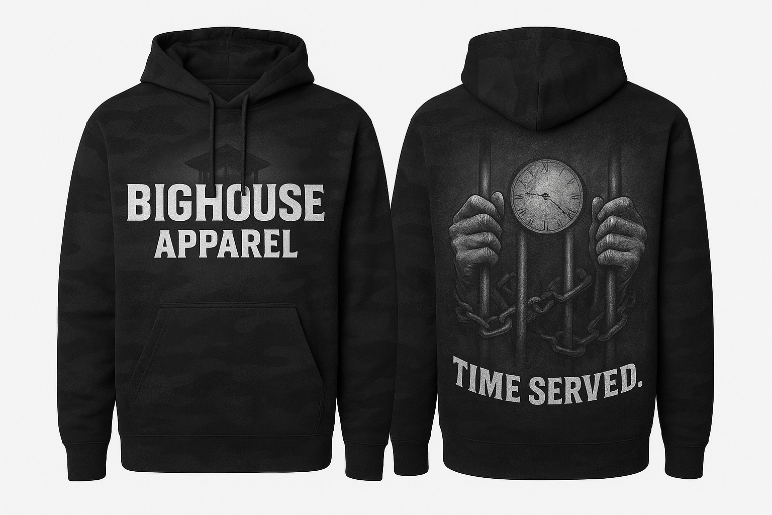 Time Served Camo Hoodie