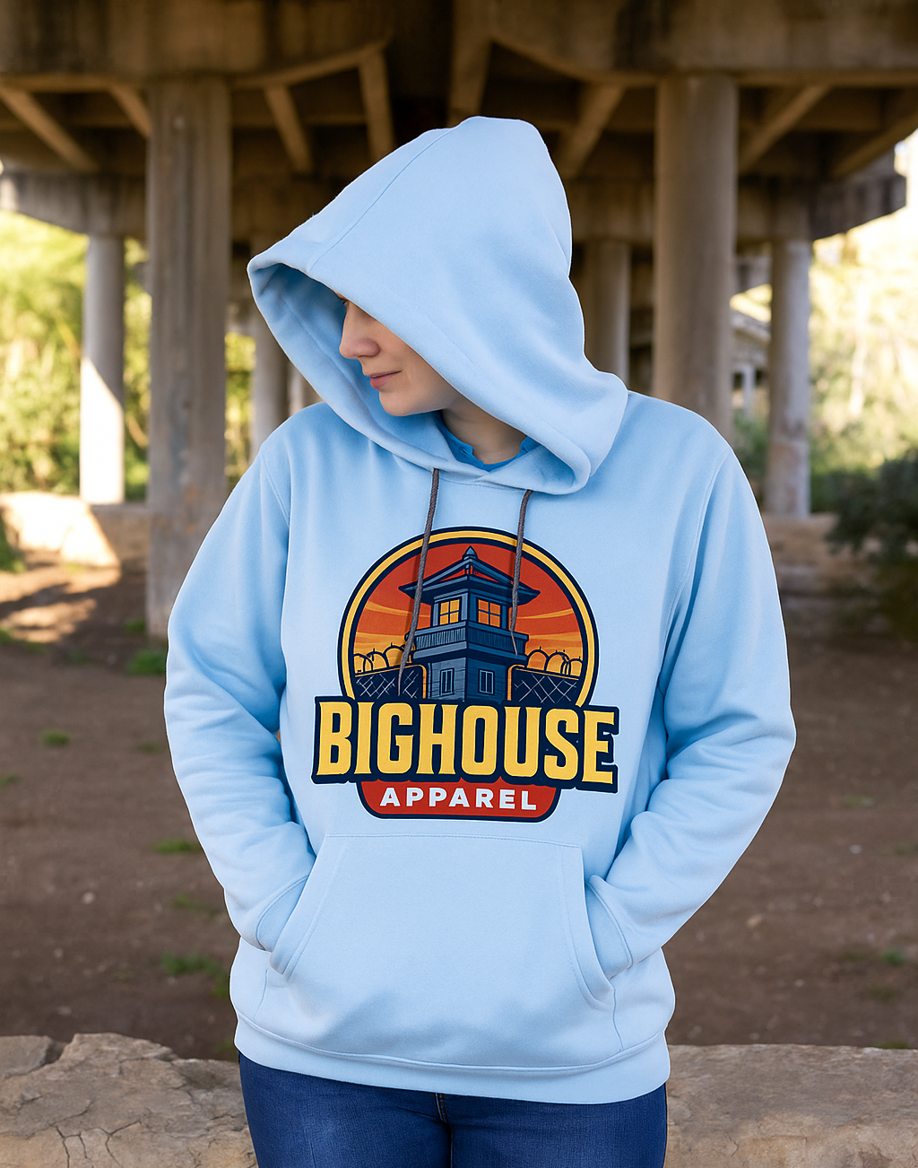 Sunset Tower Power Hoodie